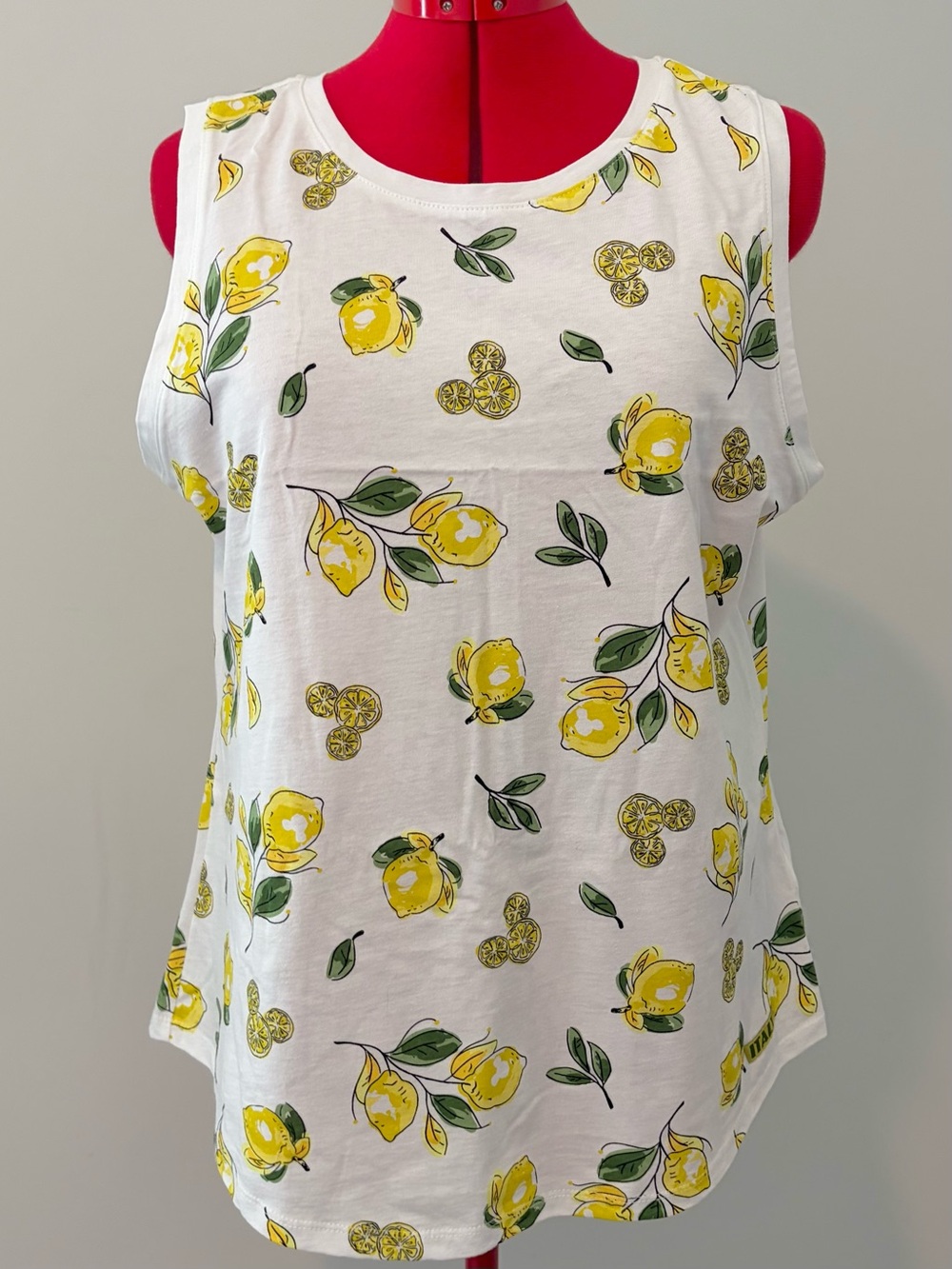DISNEY Parks Exclusive Limoncello Tank Top NWOT